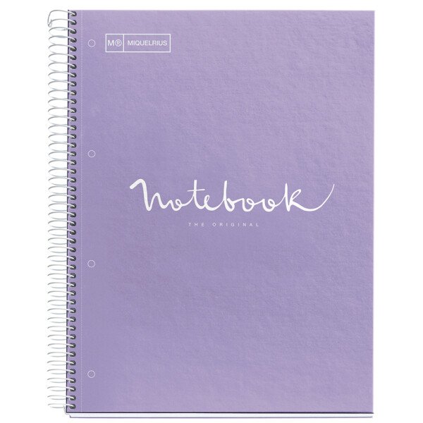 MIQUELRIUS Collegeblock "Notebook EMOTIONS", DIN A4, rot