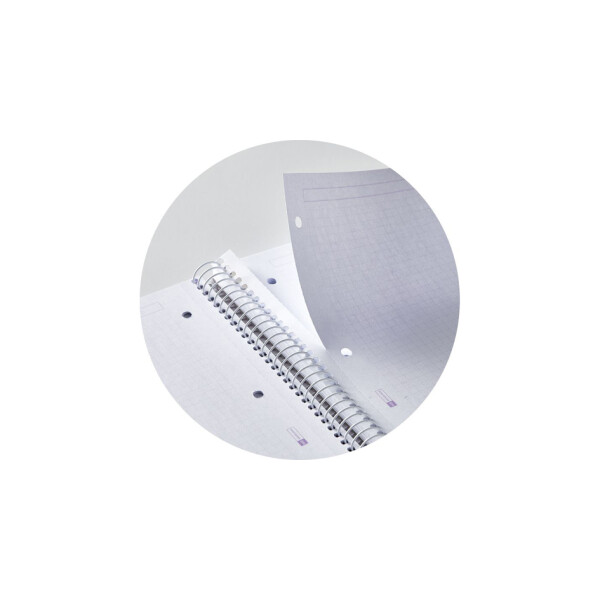 MIQUELRIUS Collegeblock "Notebook EMOTIONS", DIN A4, marine