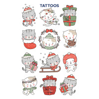 ZDesign KIDS Weihnachts-Tattoos "Katzen"