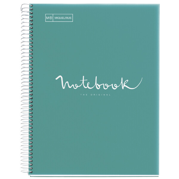MIQUELRIUS Collegeblock "Notebook EMOTIONS", DIN A4,hellblau