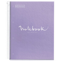 MIQUELRIUS Collegeblock "Notebook EMOTIONS", DIN A4,hellblau