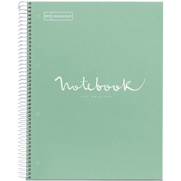 MIQUELRIUS Collegeblock "Notebook EMOTIONS", DIN A4, marine