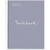 MIQUELRIUS Collegeblock "Notebook EMOTIONS", DIN A4, marine