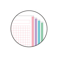 MIQUELRIUS Collegeblock "Notebook AURORA", DIN...