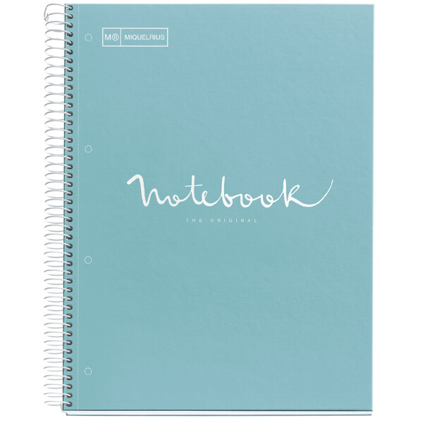 MIQUELRIUS Collegeblock "Notebook EMOTIONS", DIN A5,hellblau