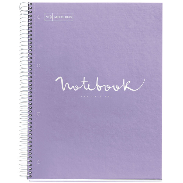 MIQUELRIUS Collegeblock "Notebook EMOTIONS", DIN A4, marine