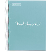 MIQUELRIUS Collegeblock "Notebook EMOTIONS", DIN A4, minze