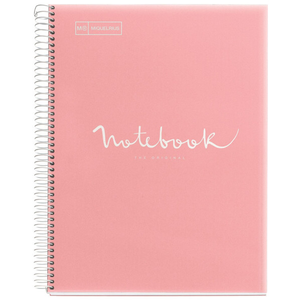 MIQUELRIUS Collegeblock "Notebook EMOTIONS", DIN A4, rot