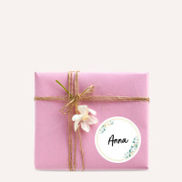 ZDesign HOME Haushalts-Etiketten, mit Zierrahmen, oval