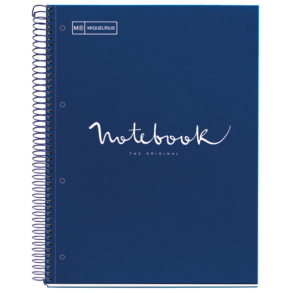 MIQUELRIUS Collegeblock "Notebook EMOTIONS", DIN A4, rot