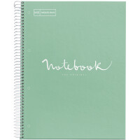 MIQUELRIUS Collegeblock "Notebook EMOTIONS", DIN A4, rot