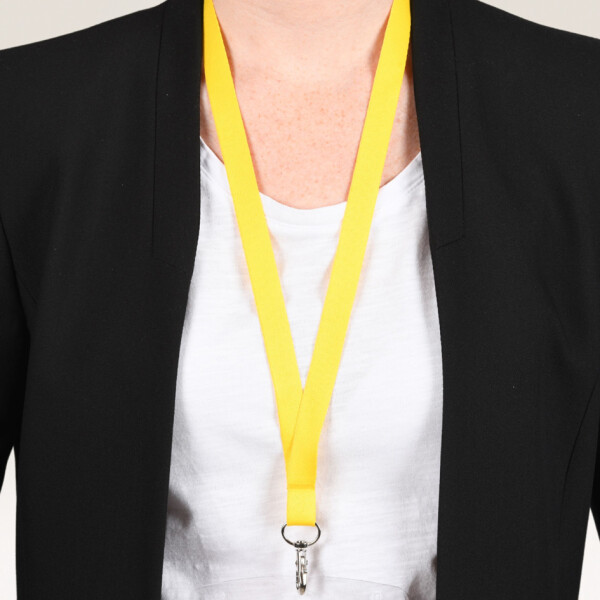 AVERY Textilband Lanyard, aus rPET, 440 x 15 mm, schwarz