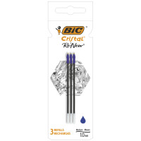 BIC Kugelschreiber-Minen Cristal RENEW, blau, S