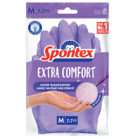 Spontex Latex-Handschuh Extra Comfort, Größe...