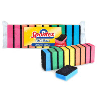 Spontex Reinigungsschwamm Colors, 10er Pack