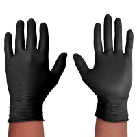 Spontex Nitril-Handschuh Black Protect, Größe...