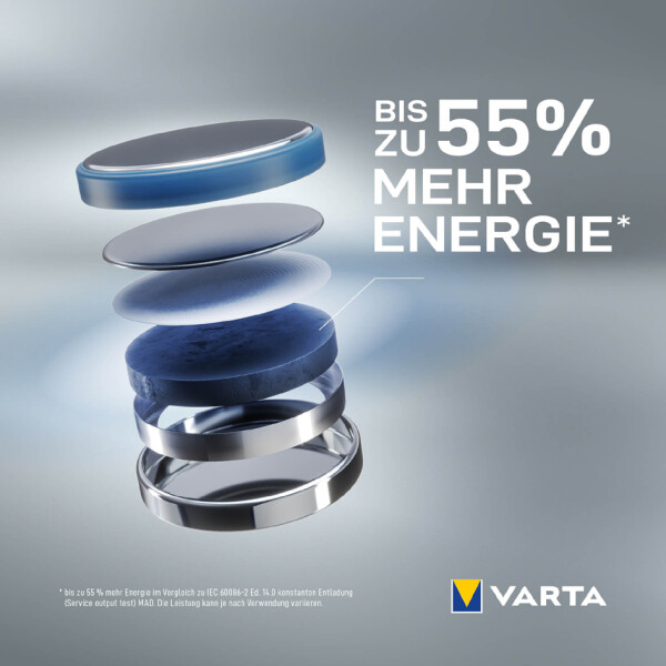 VARTA Lithium Knopfzelle "Professional Electronics", CR2430