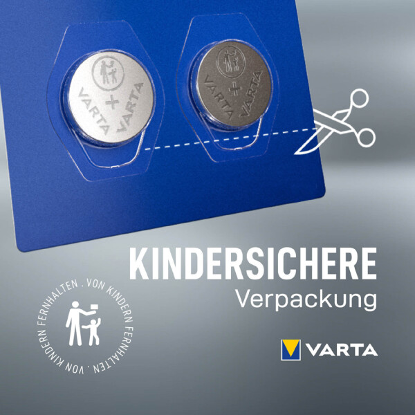 VARTA Lithium Knopfzelle "Professional Electronics", CR2450