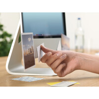 tesa TACK Klebepads, transparent, beidseitig klebend