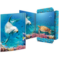 RNK Verlag Zeichnungsmappe "Delphin", Karton,...