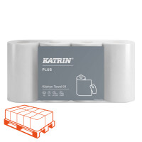 KATRIN Plus Kitchen 64 Küchenrolle 3-lagig...
