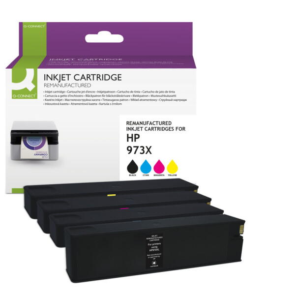 Q-CONNECT Inkjetpatrone ersetzt HP 973XL Multipack KF13999