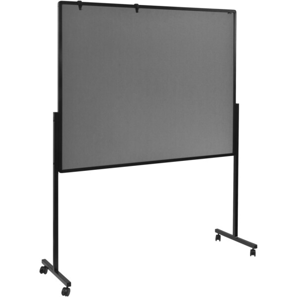 LEGAMASTER Moderationstafel PREMIUM mobiles Multiboard XL, 120 x 150 cm, grau Pinnwand
