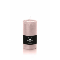 D-LUX MARBLE Stumpenkerze, 130 x 68 mm, rose
