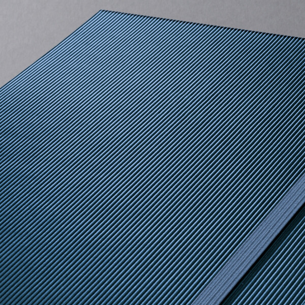 sigel Notizbuch Conceptum, A5, 80g m², Hardcover, kariert, blue metallic CO402