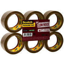 3M Scotch Verpackungsklebeband LOW NOISE, 50 mm x 66 m