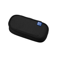 OXFORD Schlamper oval, 23 x 11 x 6 cm, schwarz