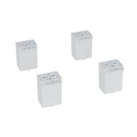 CP Schrankfüße Kunststoff 100mm hoch, lichtgrau