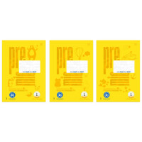 STAUFEN PREMIO Arbeitsblock LIN 1, A4, 50 Blatt, 5 mm...