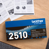 BROTHER Lasertoner TN-2510, 1.200 Seiten, schwarz TN2510