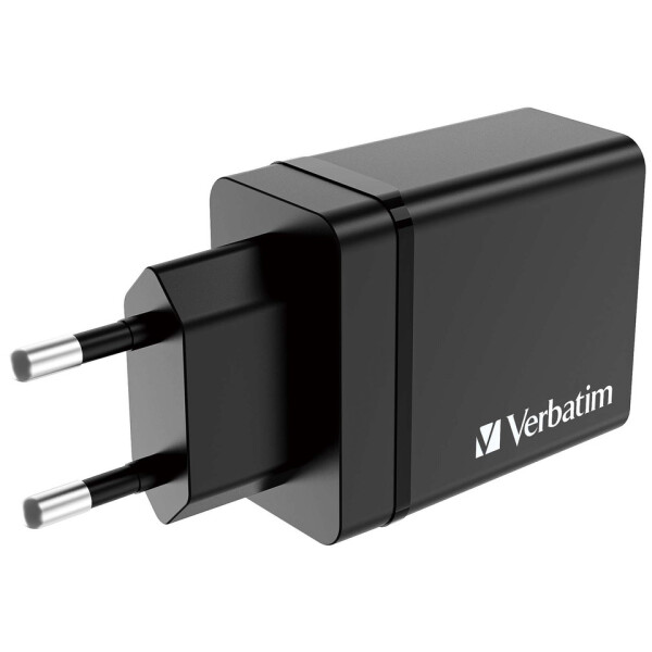 VERBATIM Ladegerät Steckdose, 3x USB-A 1x USB-C, 30 Watt 49700