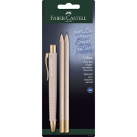 FABER-CASTELL Schreibset Poly Ball Urban, 3-tlg., pale rose