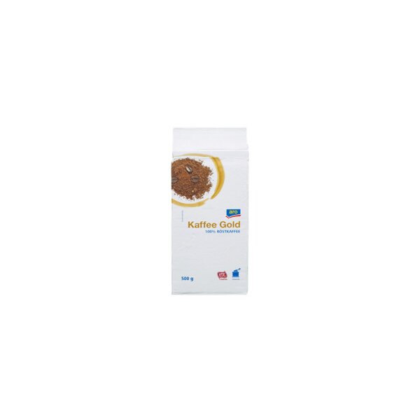ARO Kaffee Gold gemahlen, 500g 963821