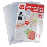 DONAU Dokumentenhülle, A4, 150µm, PP, 5...