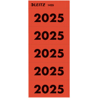 LEITZ 1425 Inhaltsschild 2025, selbstklebend, 100...