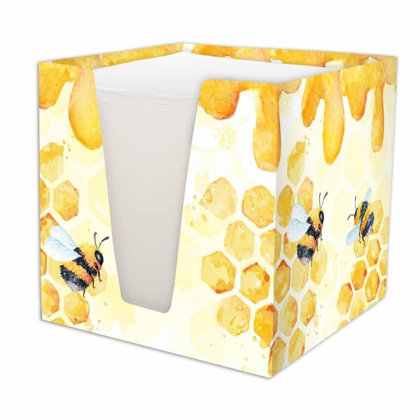 RNK Notizklotz Honey, 9 x 9 x 9 cm 46800