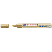 EDDING 750 Glanzlack-Marker creative, 2 - 4 mm, gold
