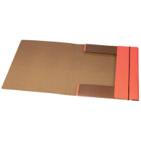 DONAU Gummizugmappe Life, A4, Karton, neonorange...