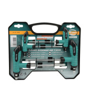 MANNESMANN Winkelschraubendrehersatz, T-Griff, 8-teilig