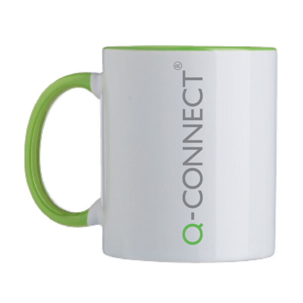 Q-CONNECT Keramiktasse, 0.33L, wei&szlig; 41040001