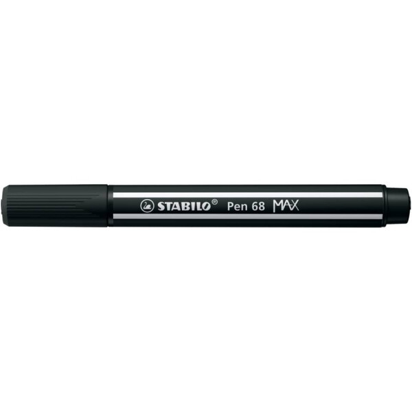 STABILO Premium-Filzstift Pen 68 MAX, schwarz