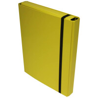 DONAU Heftbox, A4, 40mm, gelb