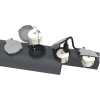 BRENNENSTUHL USB-Steckdosenadapter, USB-A Ladebuchse 2,4...