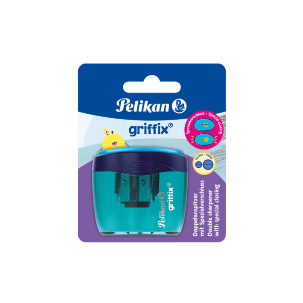 PELIKAN Dosenspitzer griffix doppelt, blau