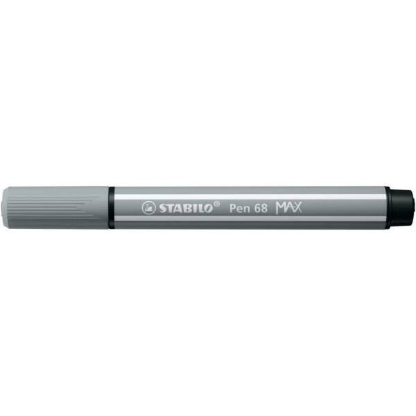 STABILO Premium-Filzstift Pen 68 MAX, mittelgrau