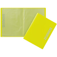 PAGNA Zeugnismappe, DIN A4, mit 10 Hüllen, PP, rot